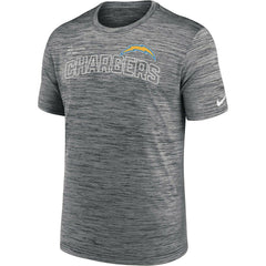 Los Angeles Chargers Velocity Arch Performance T-Shirt Anthracite