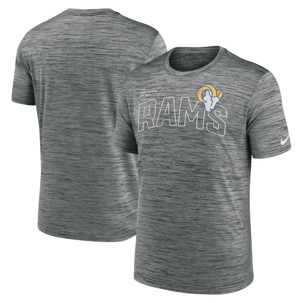 Los Angeles Rams Velocity Arch Performance T-Shirt Anthracite