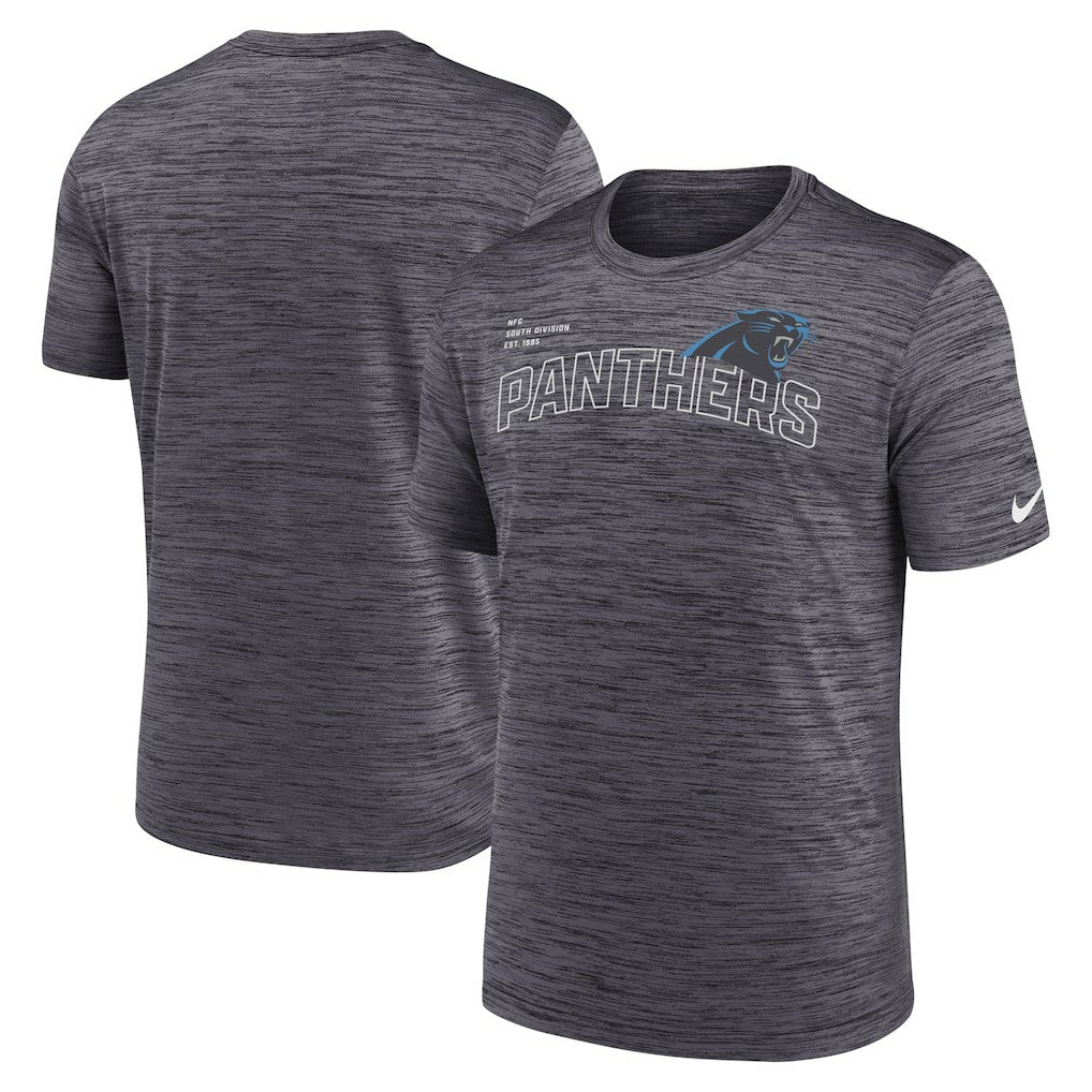Carolina Panthers Velocity Arch Performance T-Shirt Black