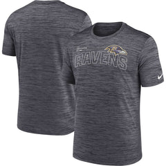 Baltimore Ravens Velocity Arch Performance T-Shirt Black
