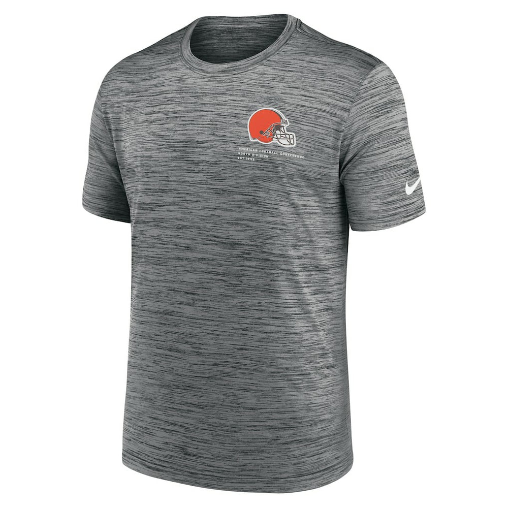 Cleveland Browns Velocity Performance T-Shirt Anthracite