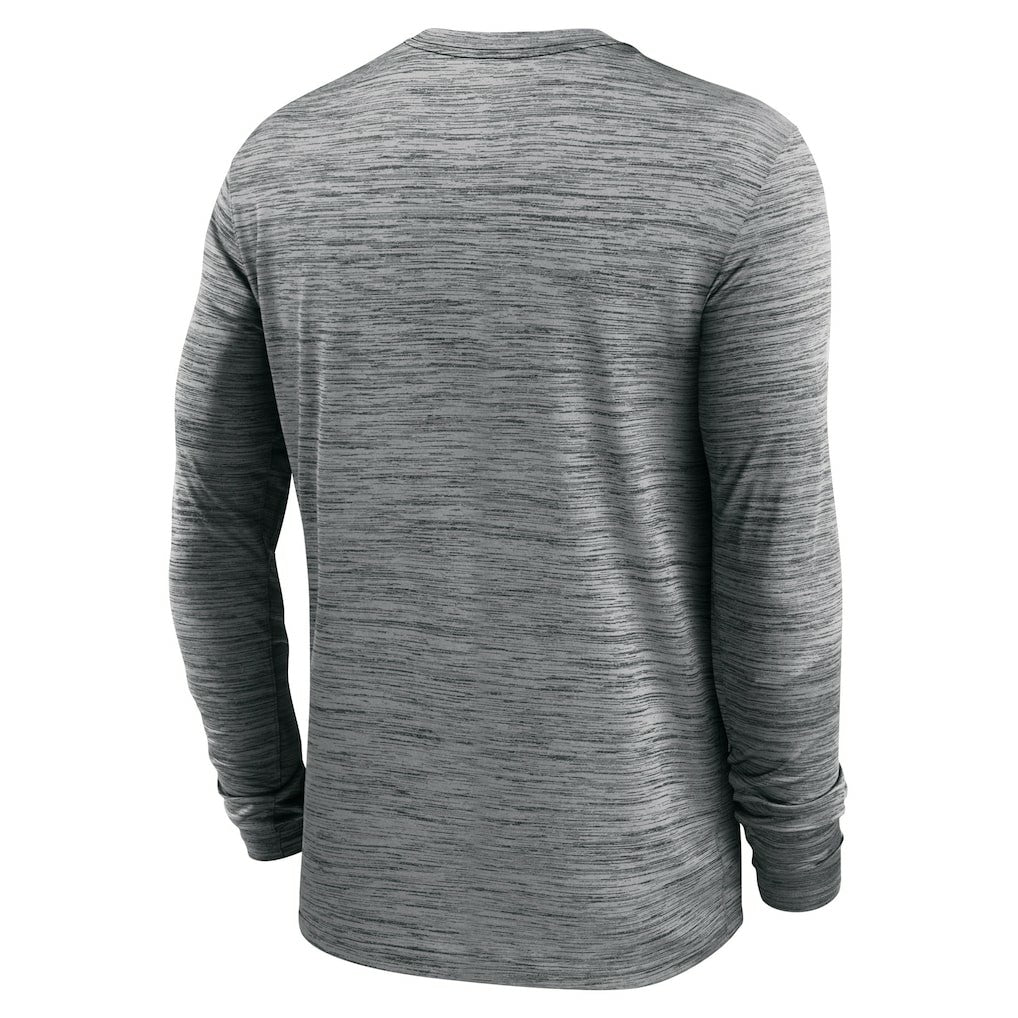 Cleveland Browns Velocity Long Sleeve T-Shirt Anthracite