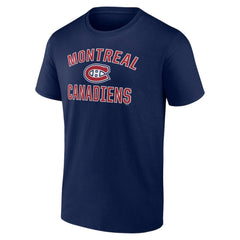 NHL Montreal Canadiens Victory Arch T-Shirt - Navy