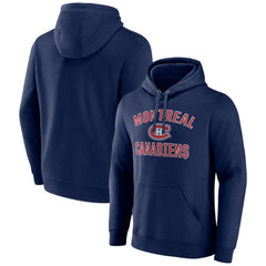 NHL Montreal Canadiens Victory Arch Pullover Hoodie - Navy