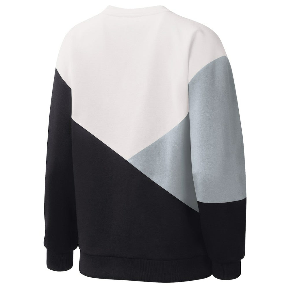 Chicago White Sox Starter Women's Shutout Pullover Sweatshirt - White/Black Pullover