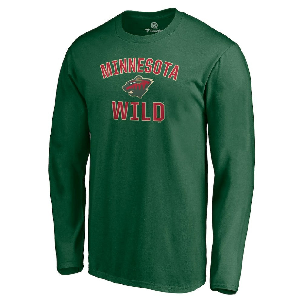 NHL Minnesota Wild Victory Arch Long Sleeve T-Shirt - Green