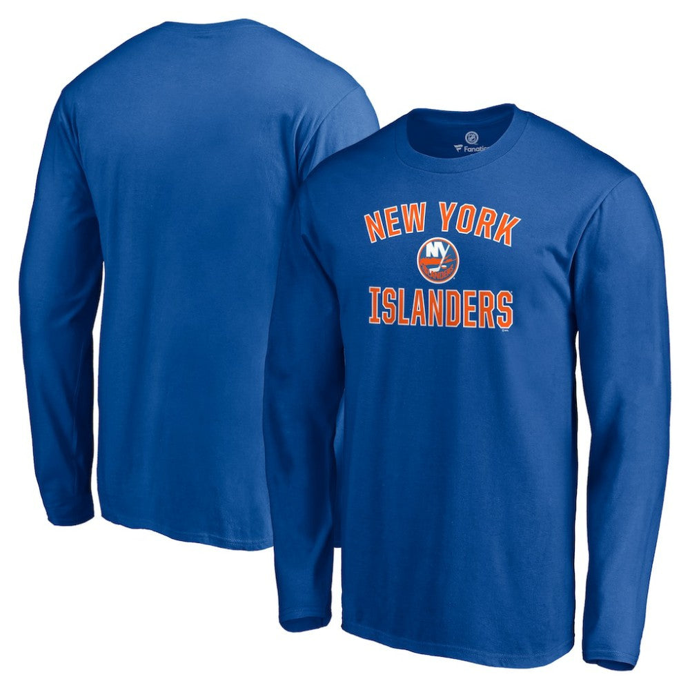 NHL New York Islanders Victory Arch Long Sleeve T-Shirt - Royal