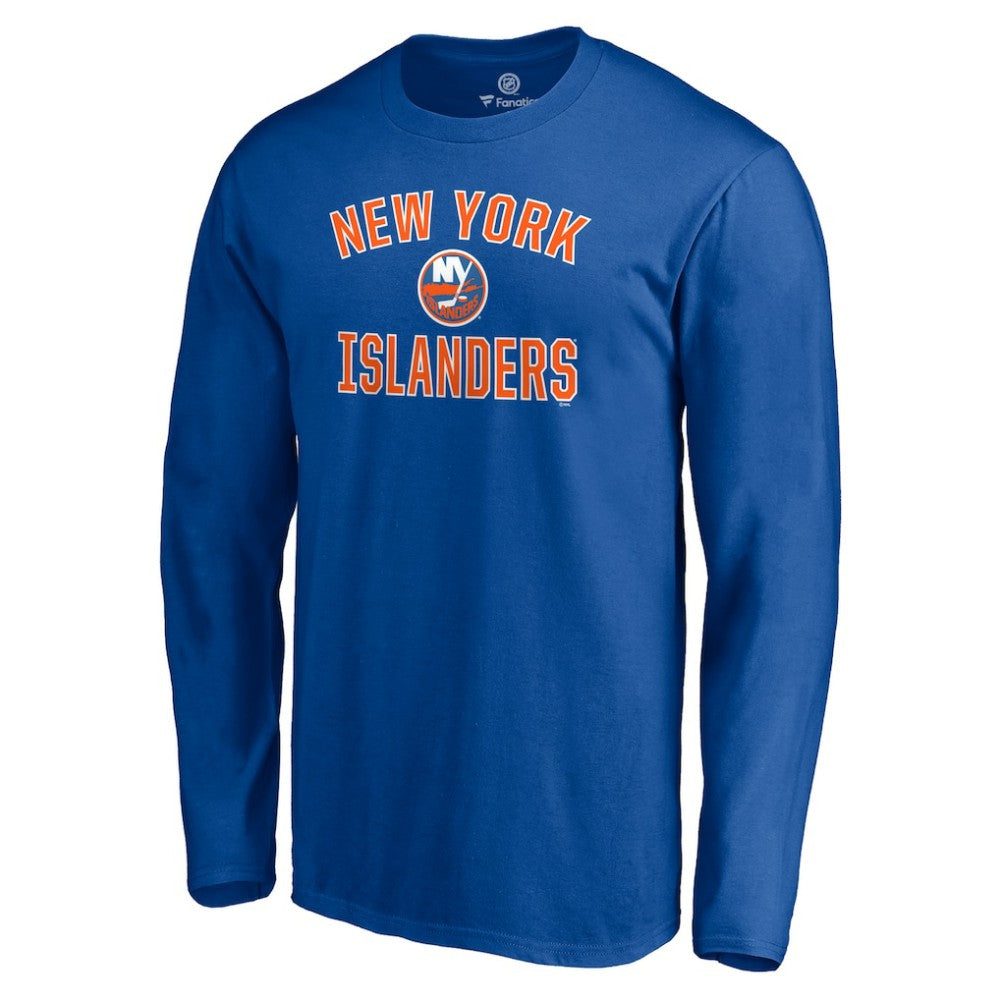 NHL New York Islanders Victory Arch Long Sleeve T-Shirt - Royal