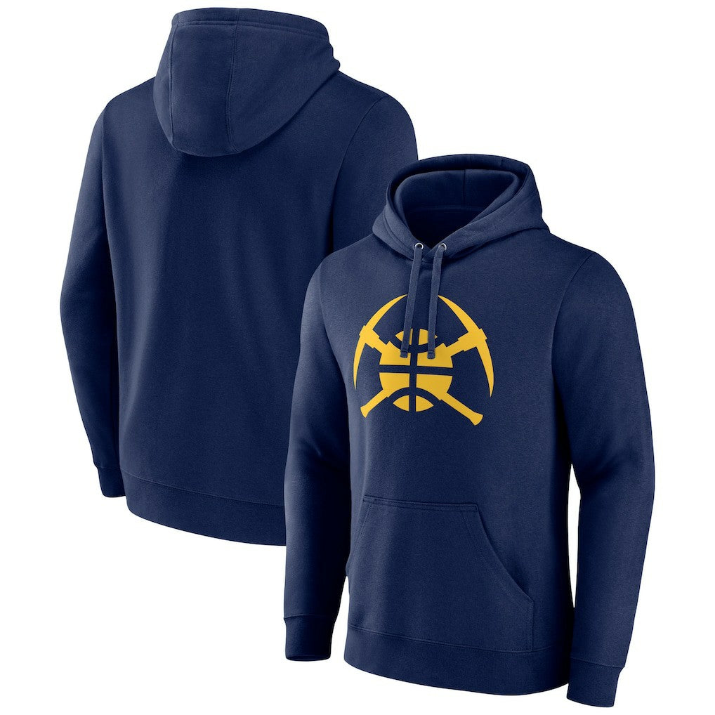 Denver Nuggets Alternate Logo Pullover Hoodie Navy