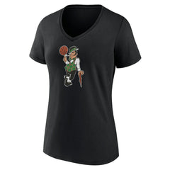 Boston Celtics Women's Alternate Logo V-Neck T-Shirt Black