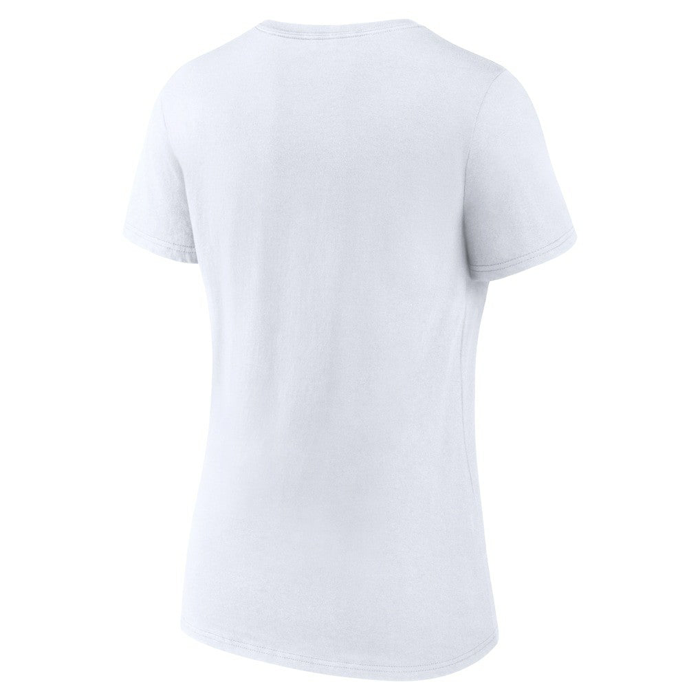 Cleveland Cavaliers Women's Wordmark V-Neck T-Shirt White