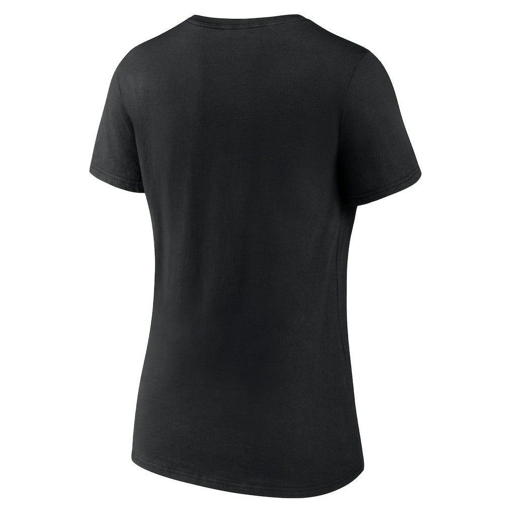 Houston Rockets Women's Alternate Logo V-Neck T-Shirt Black
