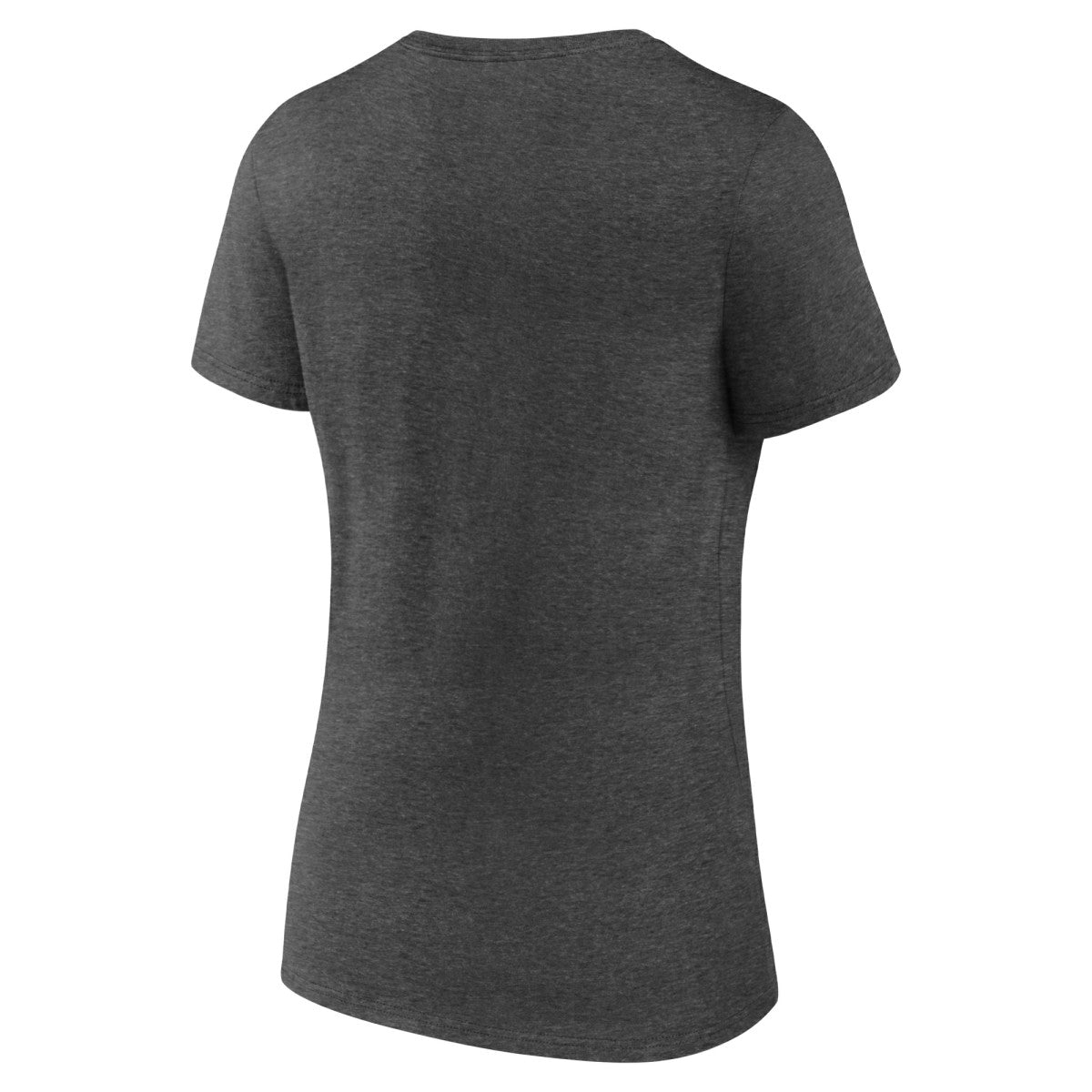 Utah Jazz Women's Logo V-Neck T-Shirt Charcoal