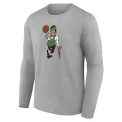 Boston Celtics Alternate Logo Long Sleeve T-Shirt Gray