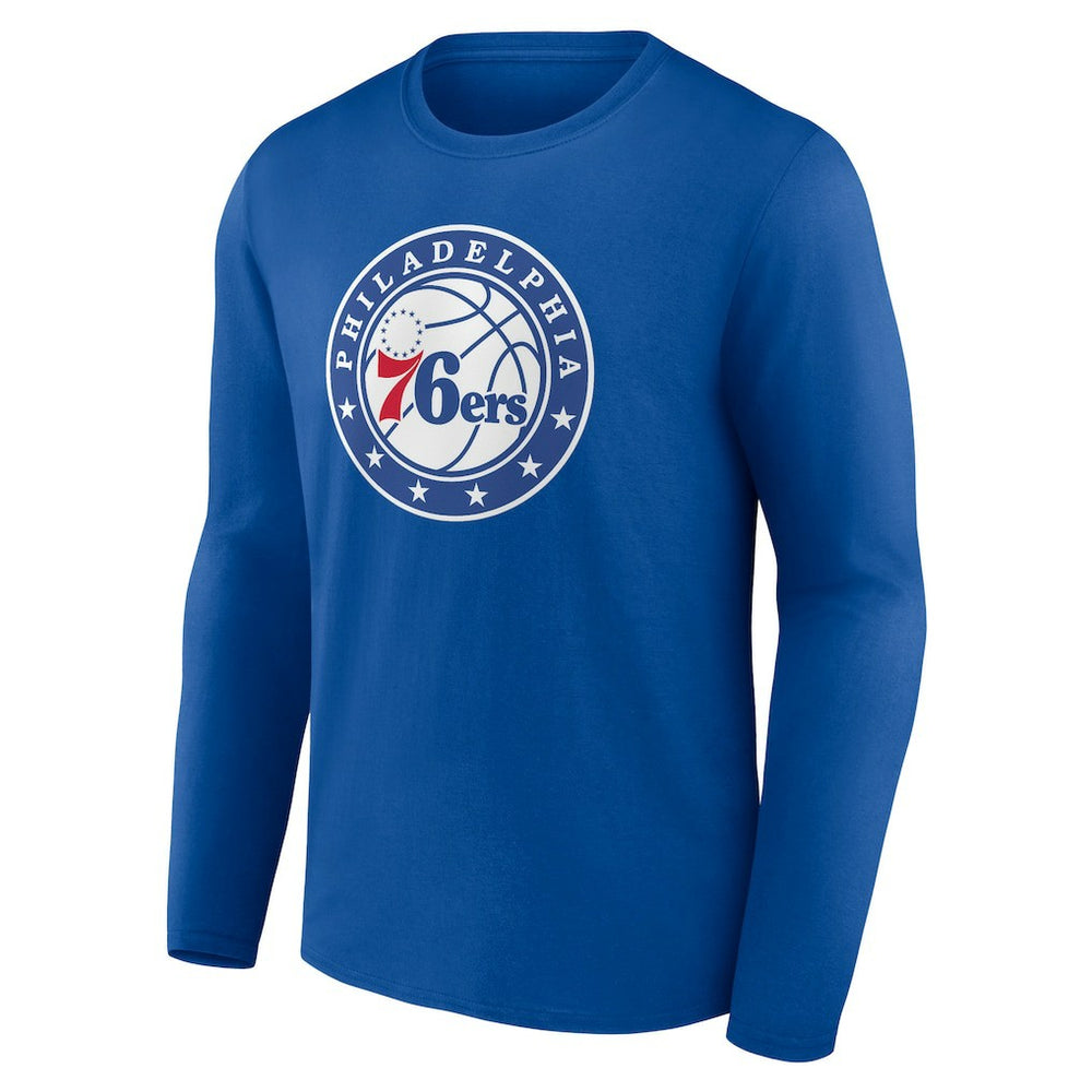 Philadelphia 76ers Alternate Logo Long Sleeve T-Shirt Royal