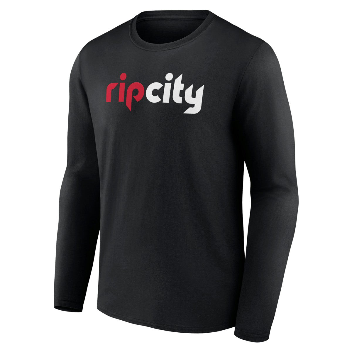 Portland Trail Blazers Alternate Logo Long Sleeve T-Shirt Black