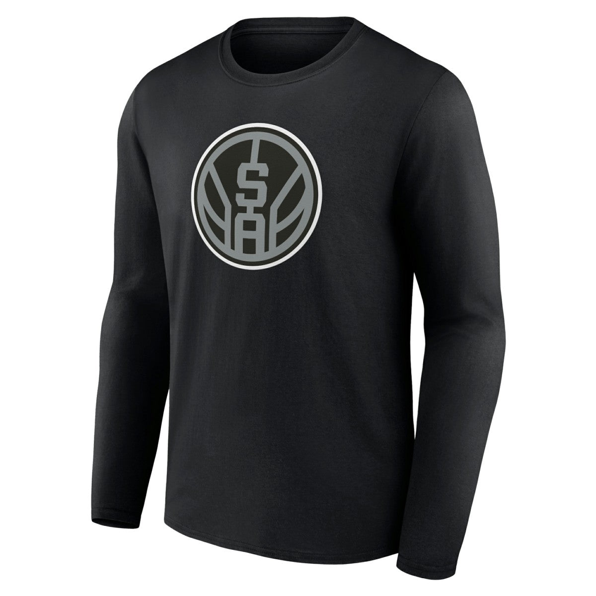 San Antonio Spurs Alternate Logo Long Sleeve T-Shirt Black