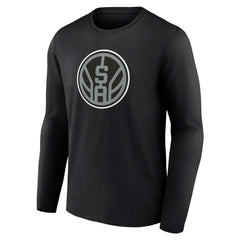 San Antonio Spurs Alternate Logo Long Sleeve T-Shirt Black