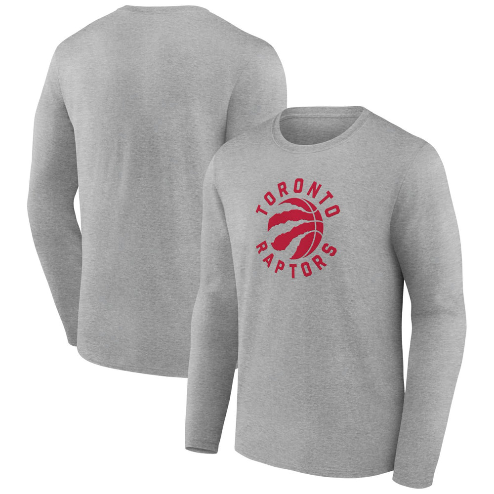 Toronto Raptors Alternate Logo Long Sleeve T-Shirt Gray
