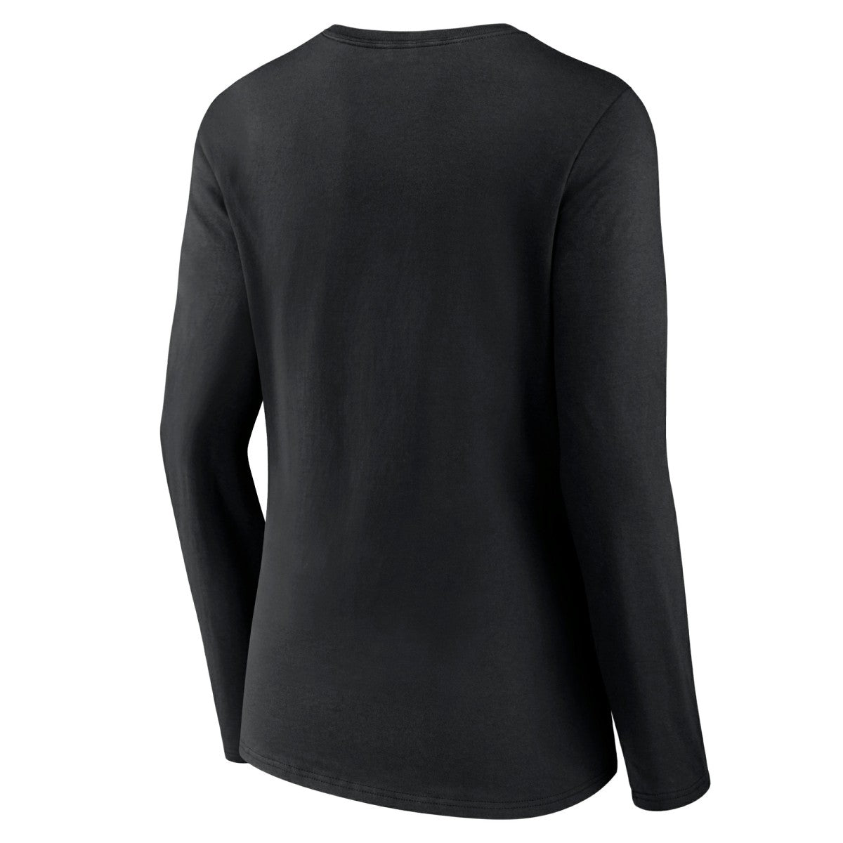 Milwaukee Bucks Women's Alternate Logo V-Neck Long Sleeve T-Shirt Black