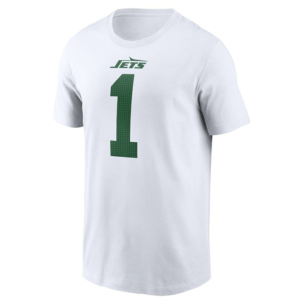 Ahmad Sauce Gardner New York Jets Legacy Player Name & Number T-Shirt White