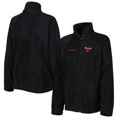 Chicago Bulls Women's Benton Springs Raglan Full-Zip Jacket Black