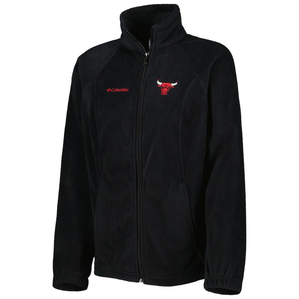 Chicago Bulls Women's Benton Springs Raglan Full-Zip Jacket Black