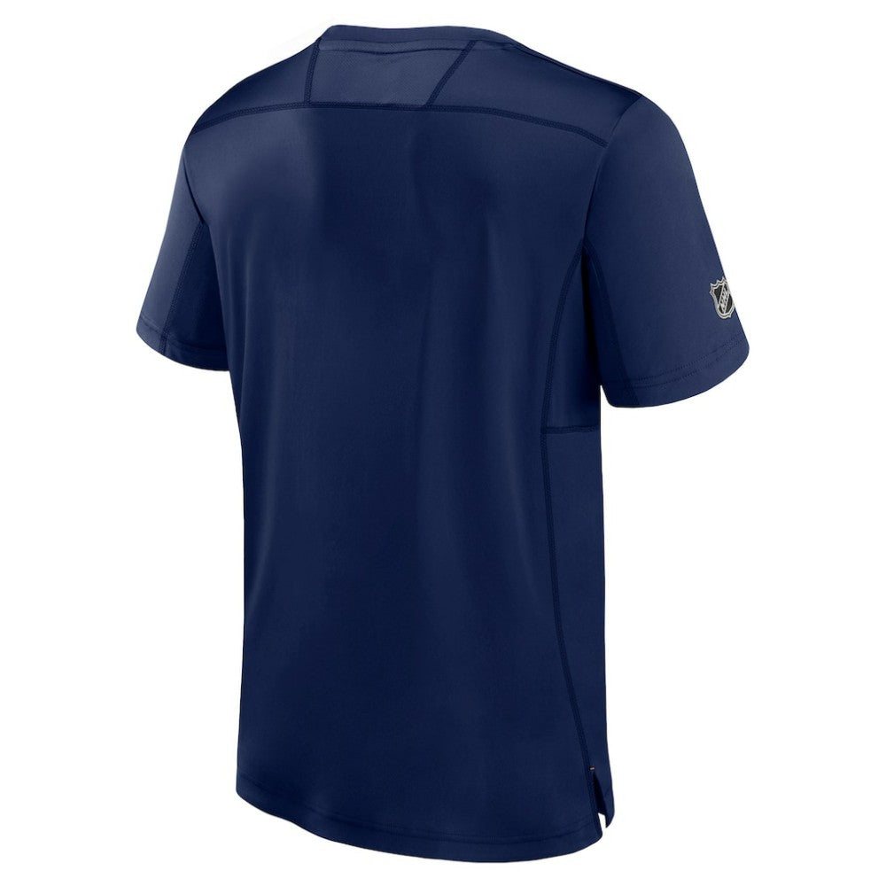 NHL St. Louis Blues Fanatics Authentic Pro Tech T-Shirt - Navy