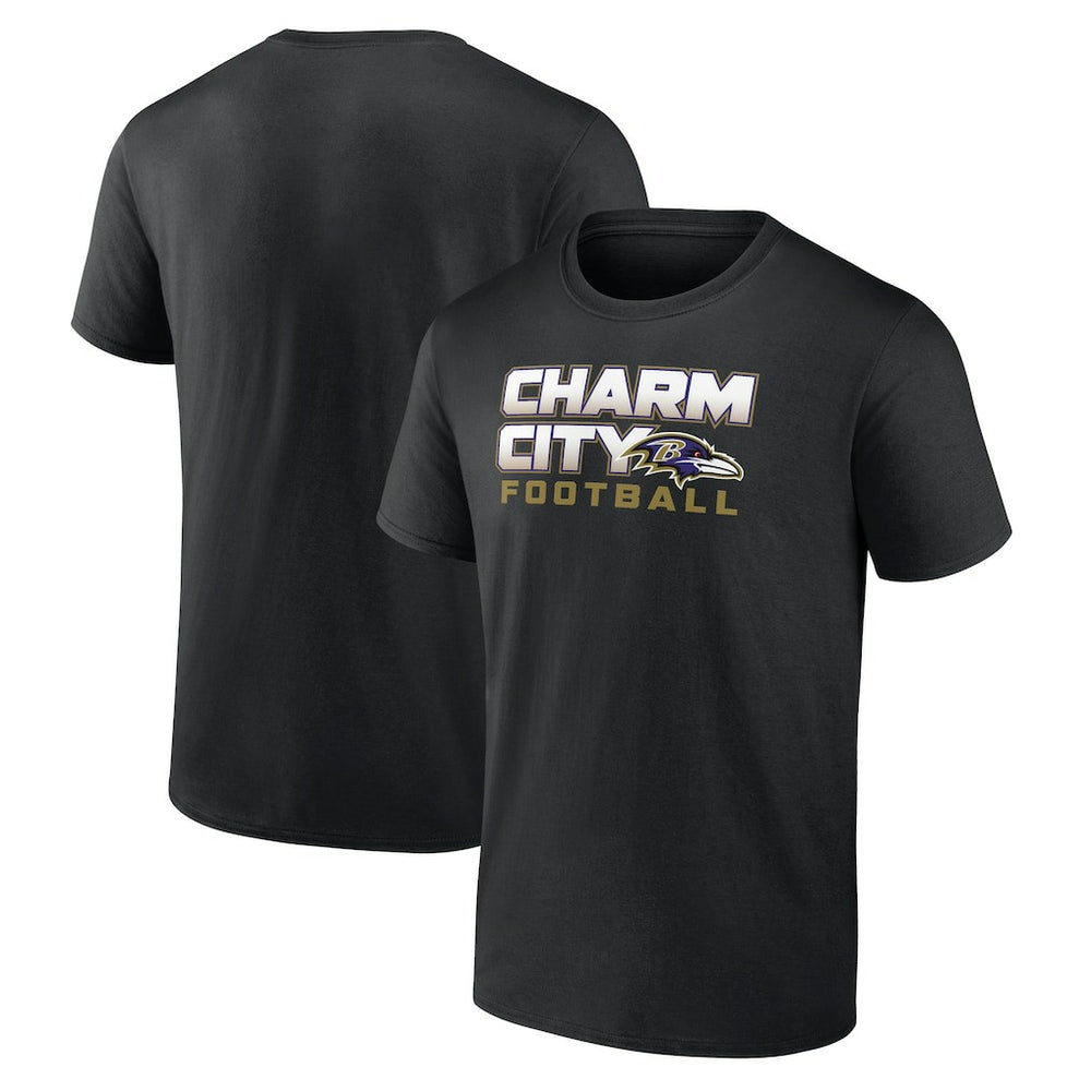 Baltimore Ravens Hometown Collection Sweep T-Shirt Black