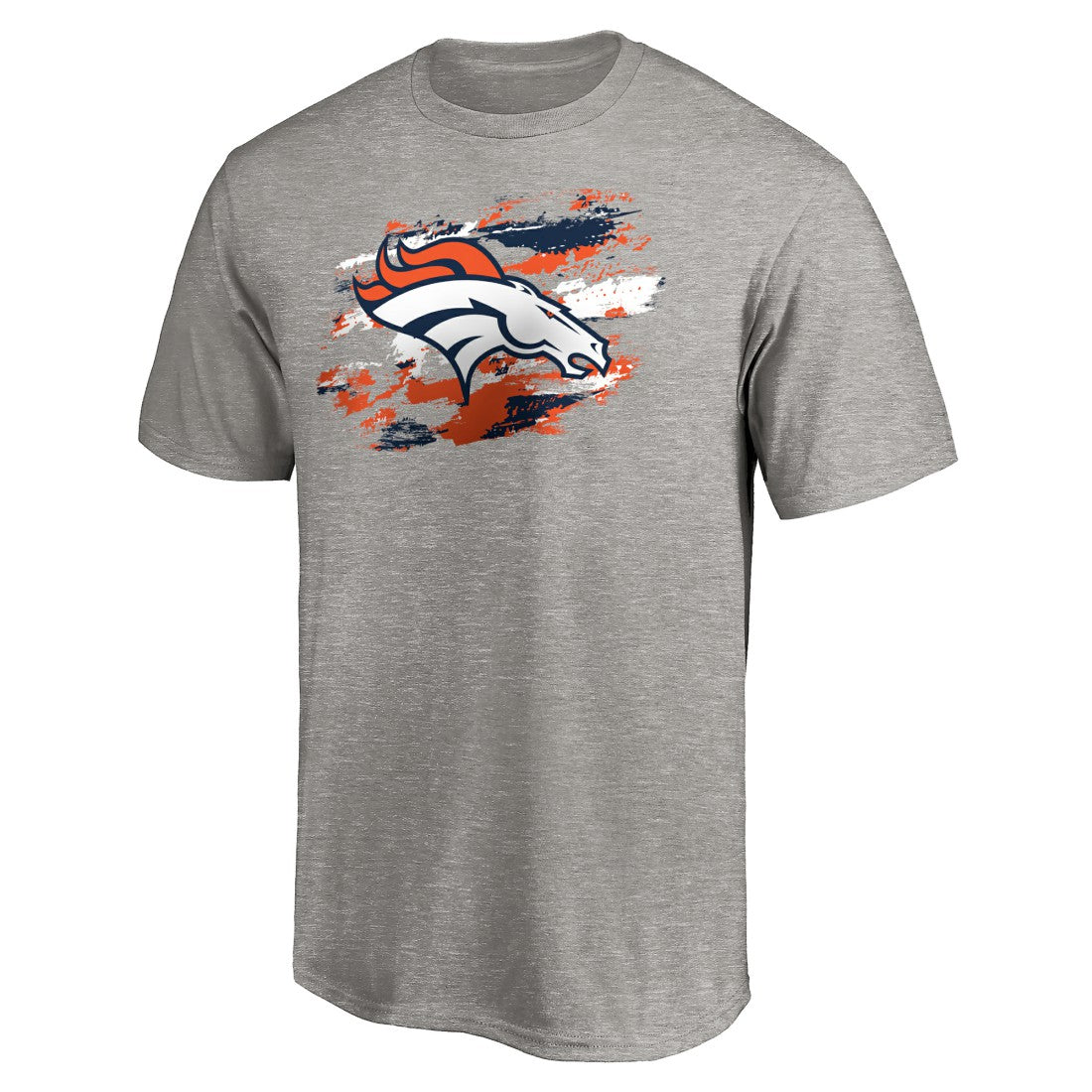 Denver Broncos True Color T-Shirt Heather Gray