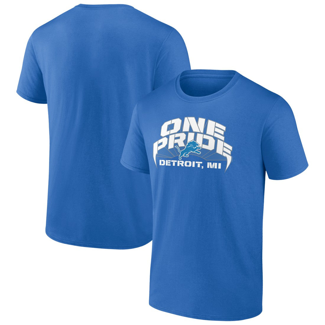 Detroit Lions Hometown Collection Prime Time T-Shirt Blue