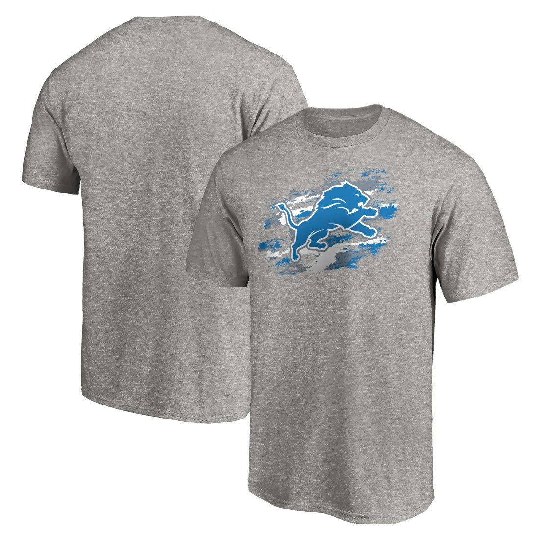 Detroit Lions True Color T-Shirt Heather Gray