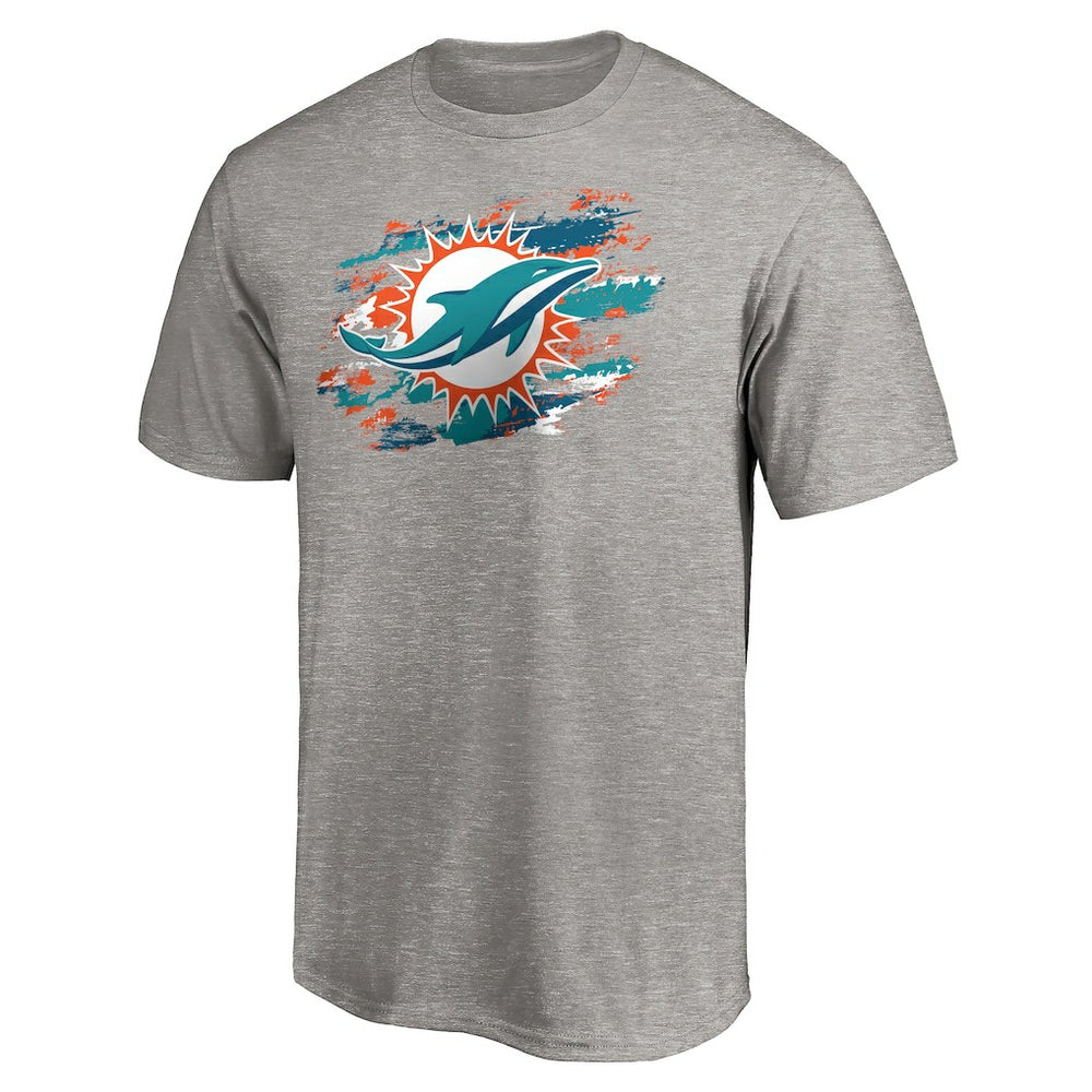 Miami Dolphins True Color T-Shirt Heather Gray