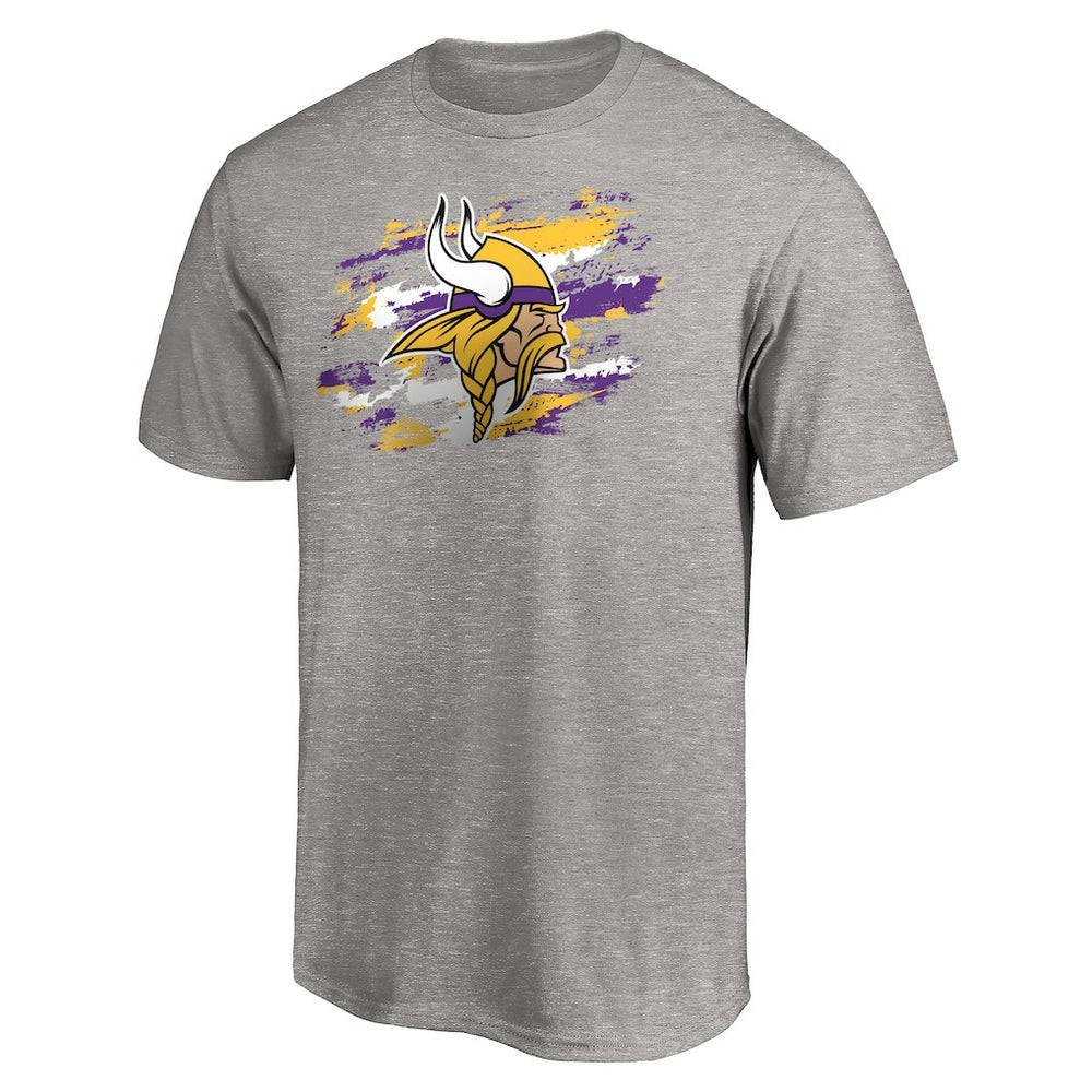 Minnesota Vikings True Color T-Shirt Heather Gray