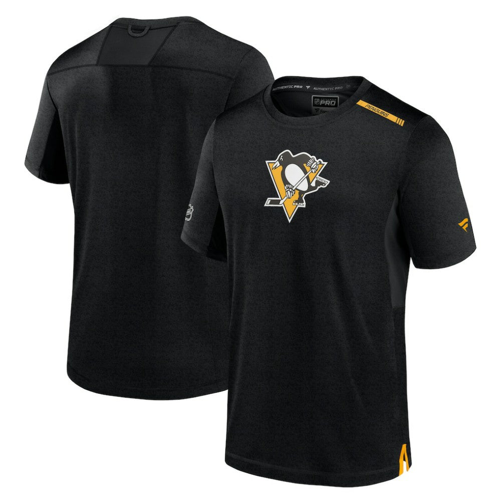 NHL Pittsburgh Penguins Fanatics Authentic Pro Performance T-Shirt - Black