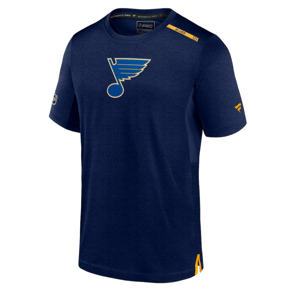 NHL St. Louis Blues Fanatics Authentic Pro Performance T-Shirt - Navy