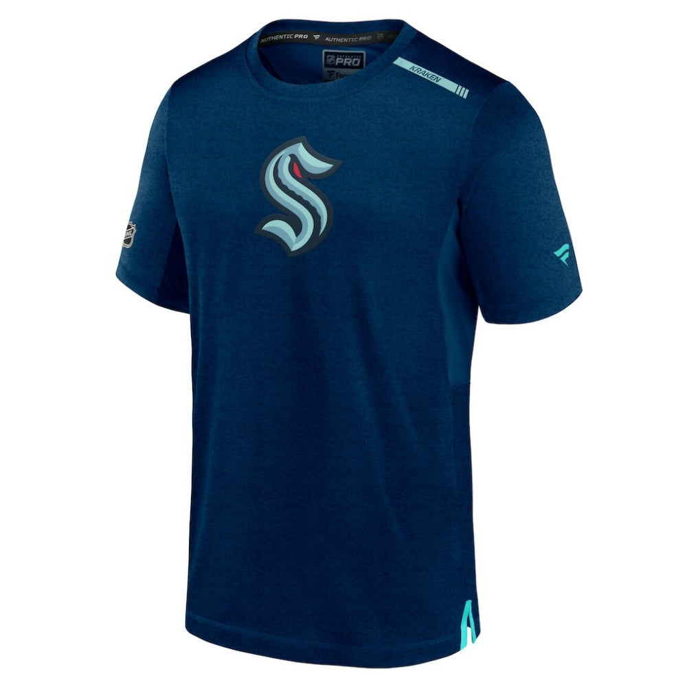 NHL Seattle Kraken Fanatics Authentic Pro Performance T-Shirt - Deep Sea Blue