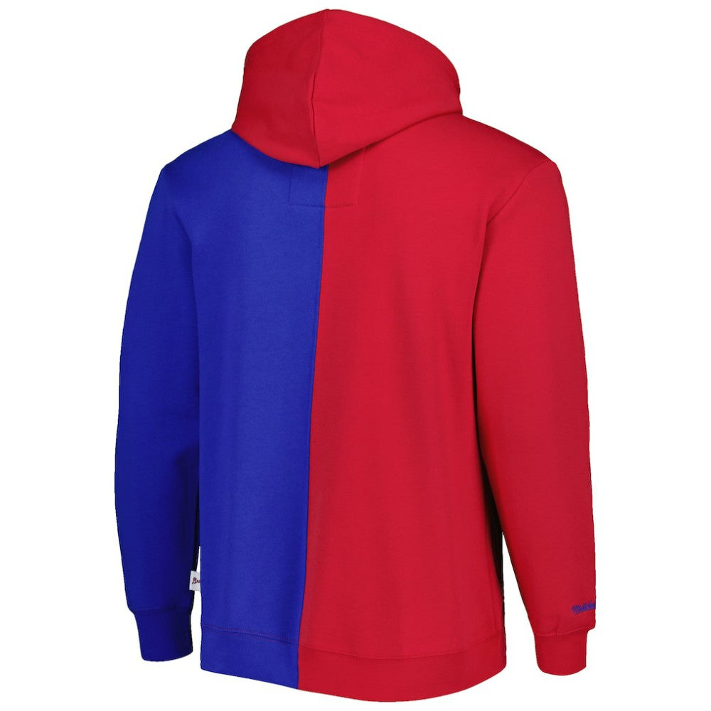 Atlanta Braves Mitchell & Ness Fleece Full-Zip Hoodie - Red/Royal Hoodies