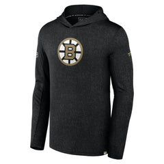 NHL Boston Bruins Fanatics Authentic Pro Lightweight Pullover Hoodie - Black