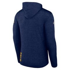 NHL St. Louis Blues Fanatics Authentic Pro Lightweight Pullover Hoodie - Navy