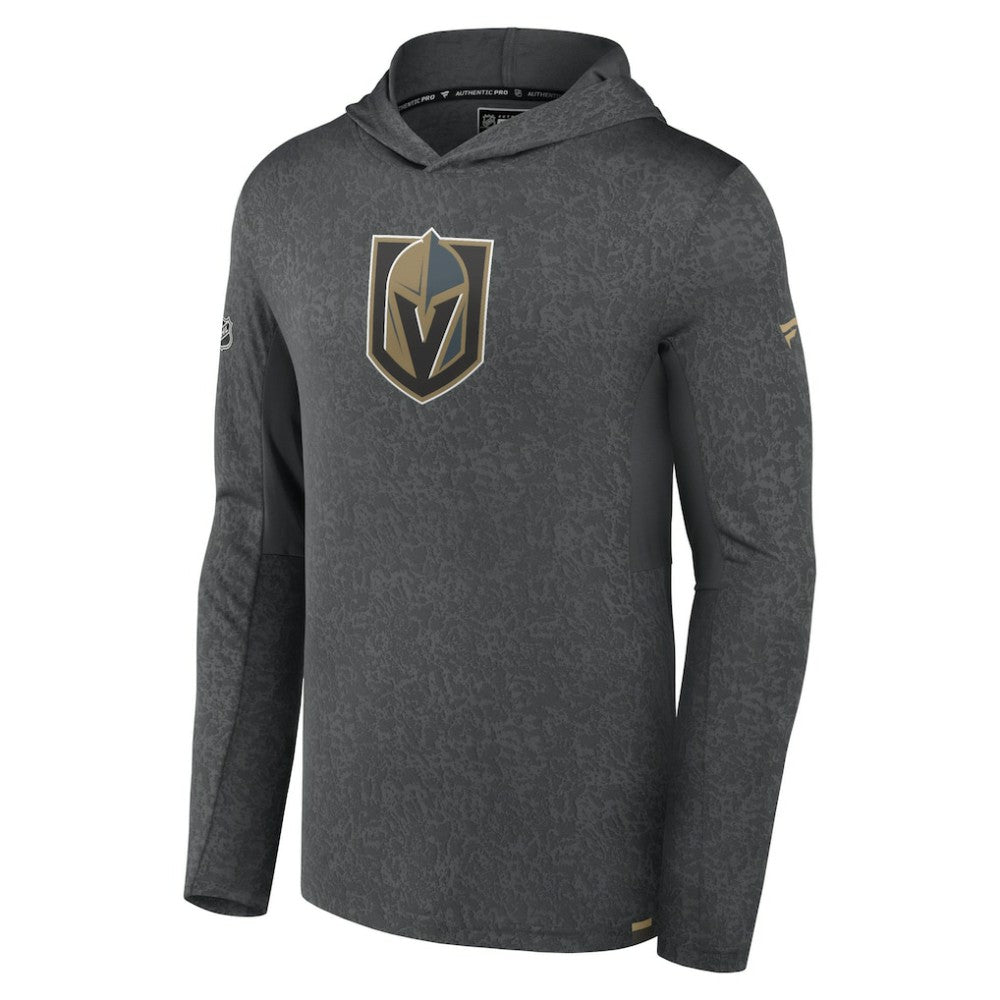 NHL Vegas Golden Knights Fanatics Authentic Pro Lightweight Pullover Hoodie - Gray