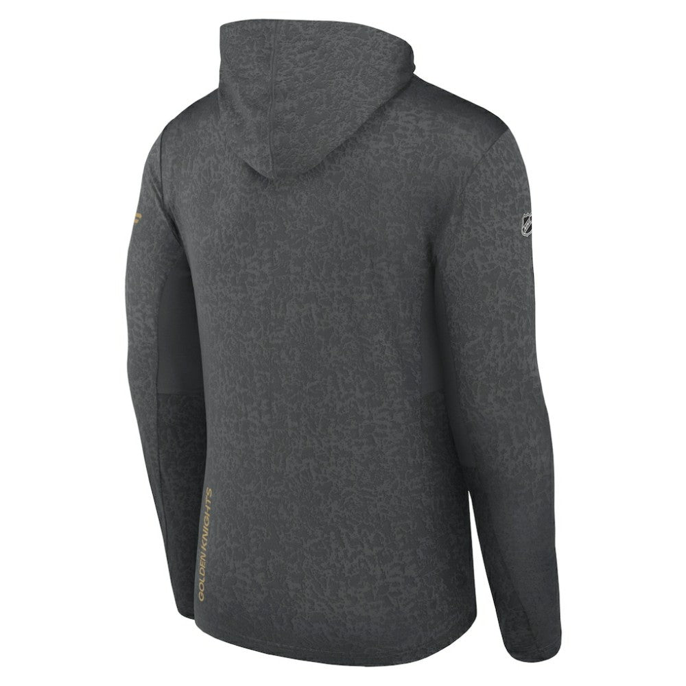 NHL Vegas Golden Knights Fanatics Authentic Pro Lightweight Pullover Hoodie - Gray