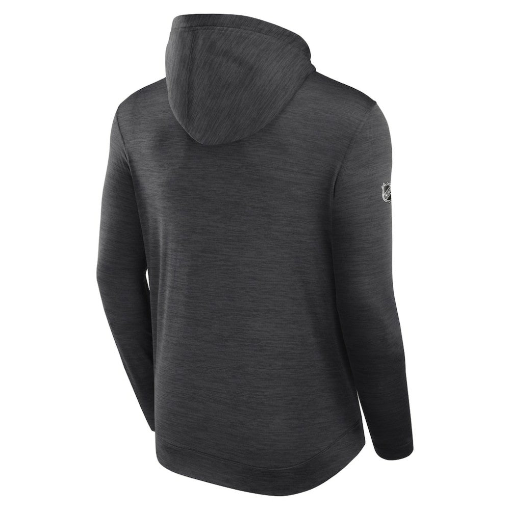 NHL Boston Bruins Fanatics Authentic Pro Tech Pullover Hoodie - Heather Charcoal
