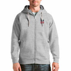 USMNT Antigua Victory Full-Zip Hoodie Gray shop