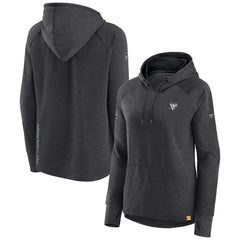 NHL Pittsburgh Penguins Fanatics Women's Authentic Pro Pullover Hoodie - Heather Charcoal