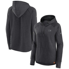 NHL Philadelphia Flyers Fanatics Women's Authentic Pro Pullover Hoodie - Heather Charcoal