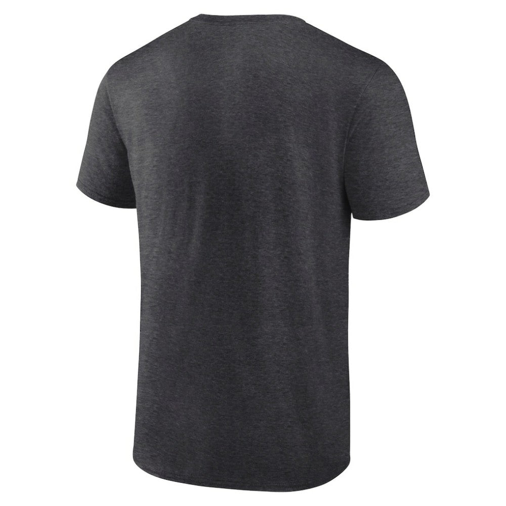 NHL Seattle Kraken Fanatics Authentic Pro Secondary Logo T-Shirt - Heather Charcoal