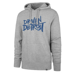 Detroit Lions '47 Driven by Detroit Pullover Hoodie Gray