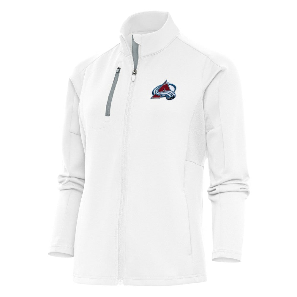 NHL Colorado Avalanche Antigua Women's Team Logo Generation Full-Zip Jacket - White