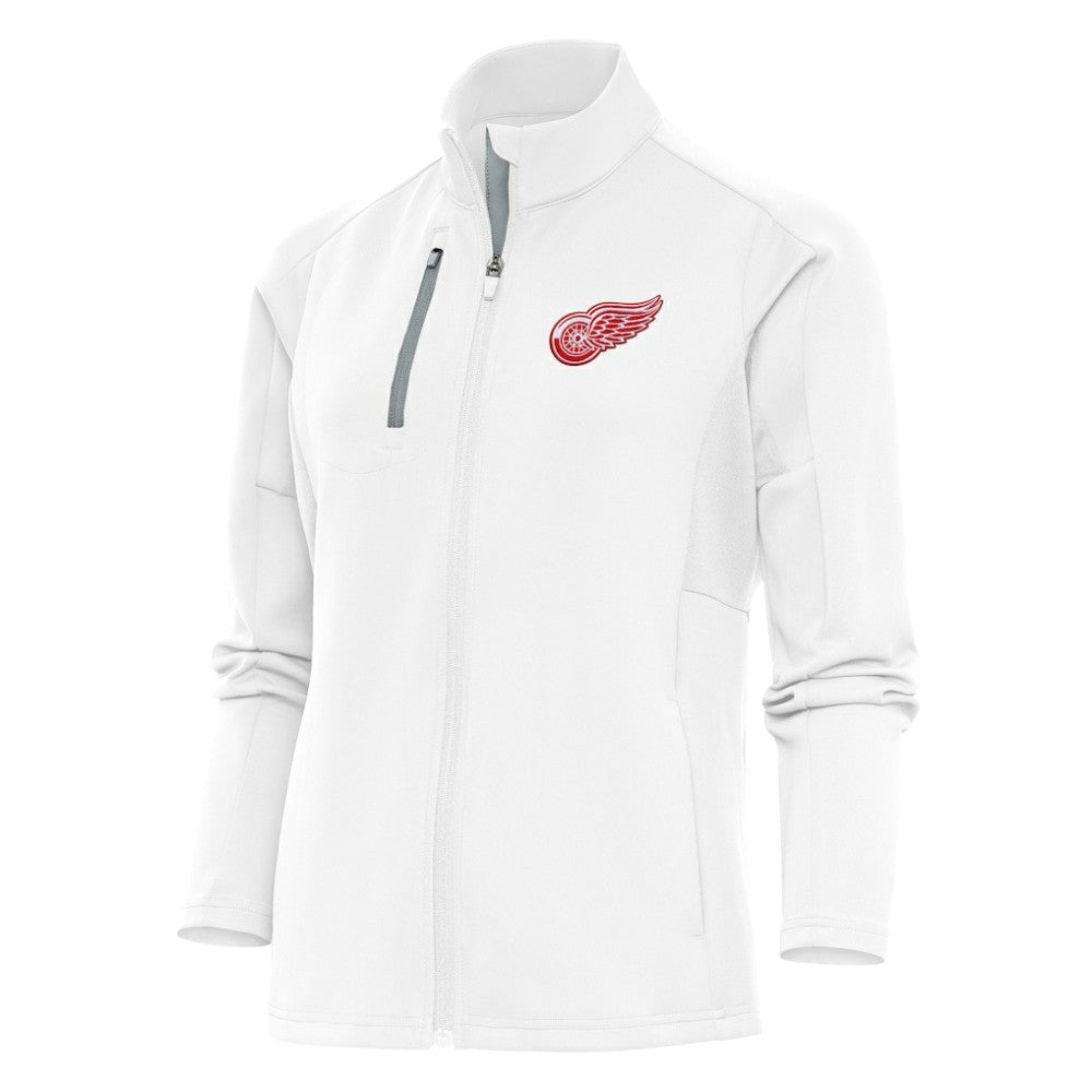 NHL Detroit Red Wings Antigua Women's Team Logo Generation Full-Zip Jacket - White